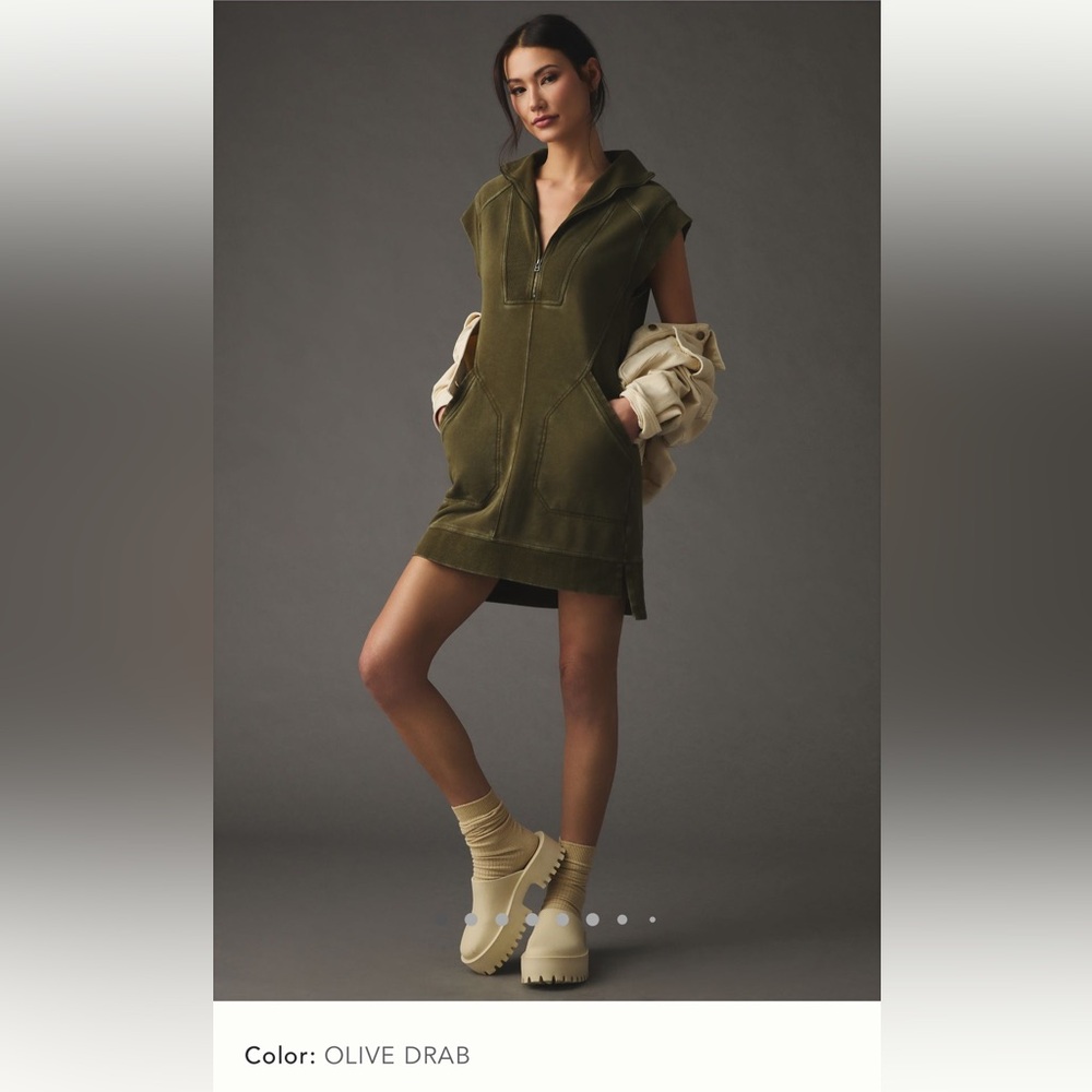 Daily Practice by Anthropologie
Meru Zip-Front Mini Dress